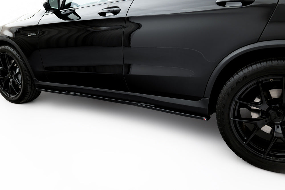 Seitenschweller Erweiterung für Mercedes-AMG GLC 43 X253 Facelift von Maxton Design