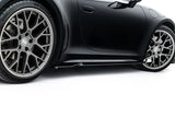 Seitenschweller Erweiterung V.1 für Porsche 911 Carrera Sport Design 992 von Maxton Design