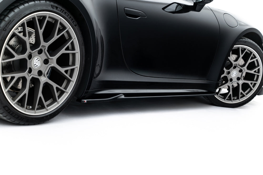 Seitenschweller Erweiterung V.1 für Porsche 911 Carrera Sport Design 992 von Maxton Design