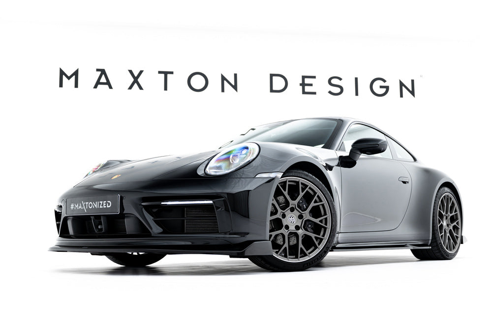 Seitenschweller Erweiterung V.1 für Porsche 911 Carrera Sport Design 992 von Maxton Design