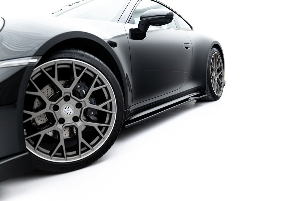 Seitenschweller Erweiterung V.1 für Porsche 911 Carrera Sport Design 992 von Maxton Design