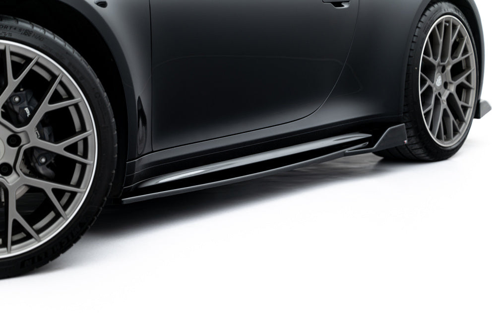 Seitenschweller Erweiterung V.2 für Porsche 911 Carrera Sport Design 992 von Maxton Design