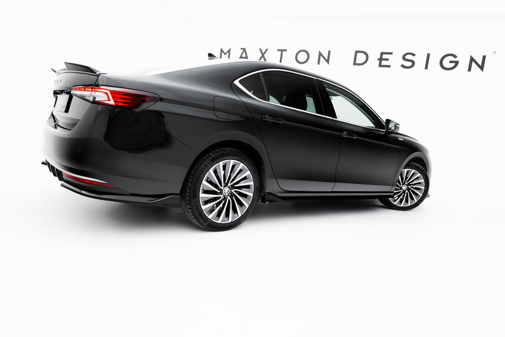 Seitenschweller Erweiterung V.2 für Skoda Superb Mk4 von Maxton Design