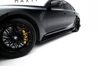 Seitenschweller Erweiterung V.3 CSL Look für BMW M3 G80 von Maxton Design