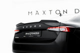 Spoiler Cap 3D für Skoda Superb Limousine MK4 von Maxton Design