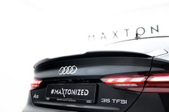 Maxton Design Spoiler Cap für Audi A5 S-Line F5 Sportback