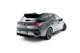 Seitliche Heck Diffusor Erweiterung Street Pro für Cupra Leon ST Mk1 Facelift von Maxton Design