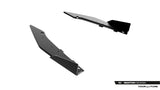 Seitliche Heck Diffusor Erweiterung Street Pro mit Flaps für Cupra Leon ST Mk1 Facelift von Maxton Design