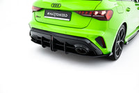 Heckdiffusor Street Pro mit Flaps für Audi RS3 Sportback 8Y Facelift von Maxton Design