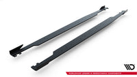 Seitenschweller Erweiterung Street Pro mit Flaps für Audi RS3 8Y Limousine Facelift von Maxton Design