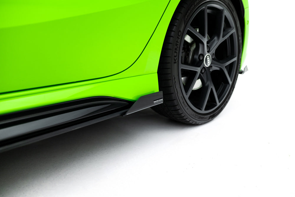 Seitenschweller Erweiterung Street Pro mit Flaps für Audi RS3 Sportback 8Y Facelift von Maxton Design