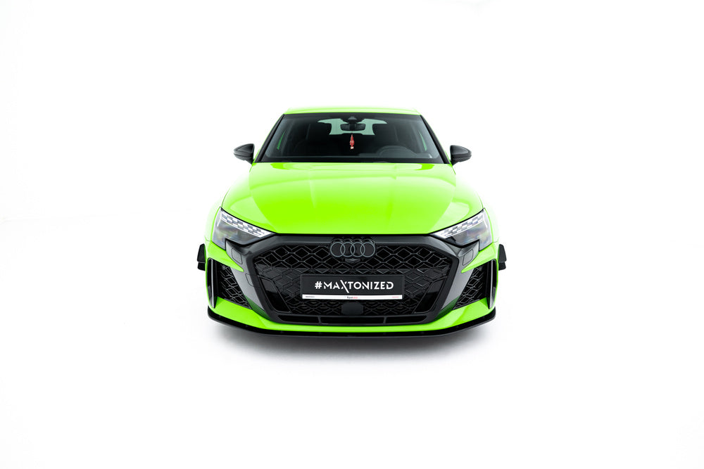 Frontlippe / Frontsplitter / Frontansatz Street Pro für Audi RS3 Sportback 8Y Facelift von Maxton Design