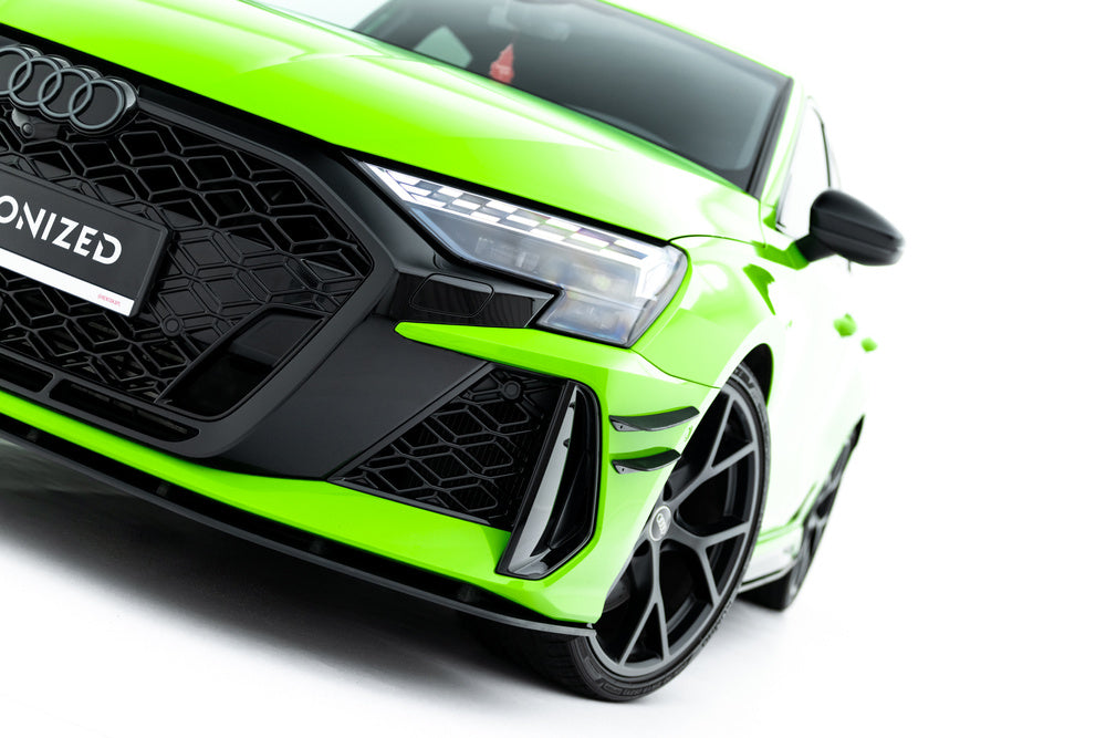 Frontlippe / Frontsplitter / Frontansatz Street Pro für Audi RS3 Sportback 8Y Facelift von Maxton Design