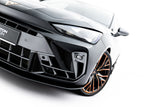 Frontlippe / Frontsplitter / Frontansatz Street Pro für Cupra Leon ST / Hatchback Mk1 Facelift von Maxton Design