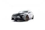 Frontlippe / Frontsplitter / Frontansatz Street Pro mit Flaps für Cupra Leon ST / Hatchback Mk1 Facelift von Maxton Design