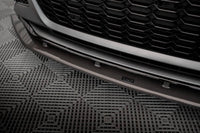 Carbon Front Lippe / Front Splitter / Frontansatz für Audi RS6 C8 von Maxton Design