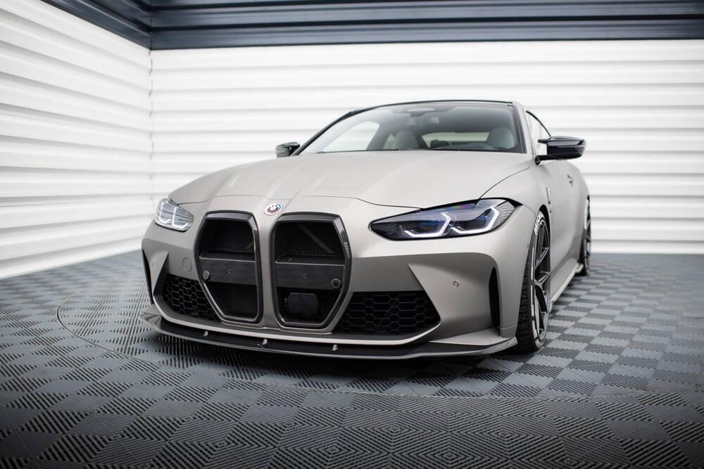 Carbon Front Lippe / Front Splitter / Frontansatz V.3 für BMW M3 G80 von Maxton Design