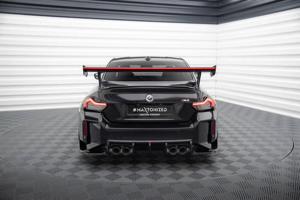 Carbon Heckspoiler mit LED Licht für BMW M2 G87 von Maxton Design