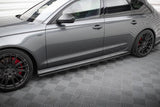 Seitenschweller Erweiterung für Audi S6 / A6 S-Line C7 Facelift von Maxton Design