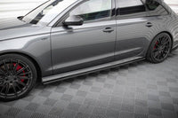 Seitenschweller Erweiterung für Audi S6 / A6 S-Line C7 Facelift von Maxton Design
