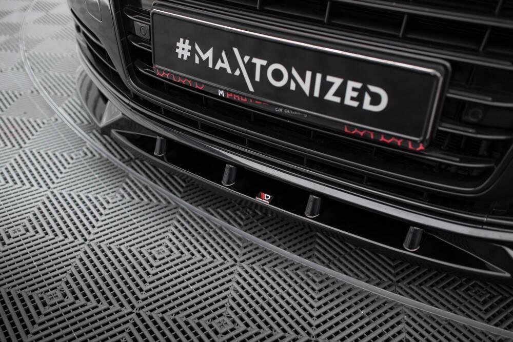 Sekaishi　　ABT製 Audi A8 4H D4 リップスポイラー Front Splitter Audi A8 4H Facelift Maxton | gg2.shop – GG2