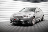 Front Lippe / Front Splitter / Frontansatz für BMW 5er GT F07 M-Paket von Maxton Design