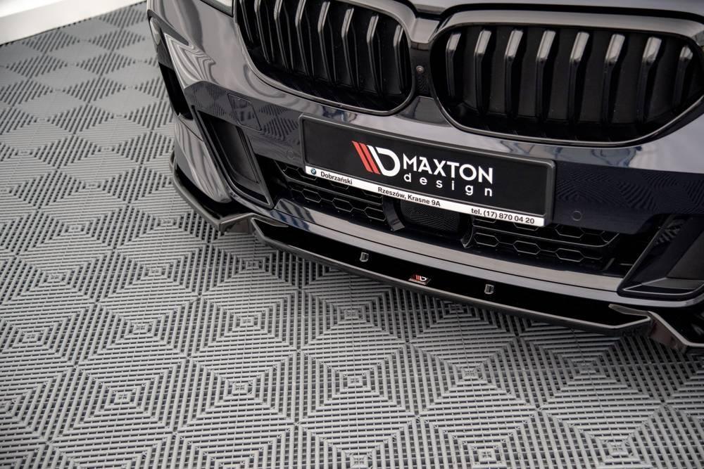 Front Lippe / Front Splitter / Frontansatz für BMW 6 GT G32 Facelift M-Paket von Maxton Design