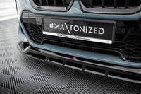 Front Lippe / Front Splitter / Frontansatz für BMW X1 U11 M-Paket von Maxton Design