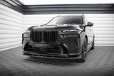 Front Lippe / Front Splitter / Frontansatz für BMW X7 G07 M-Paket Facelift von Maxton Design