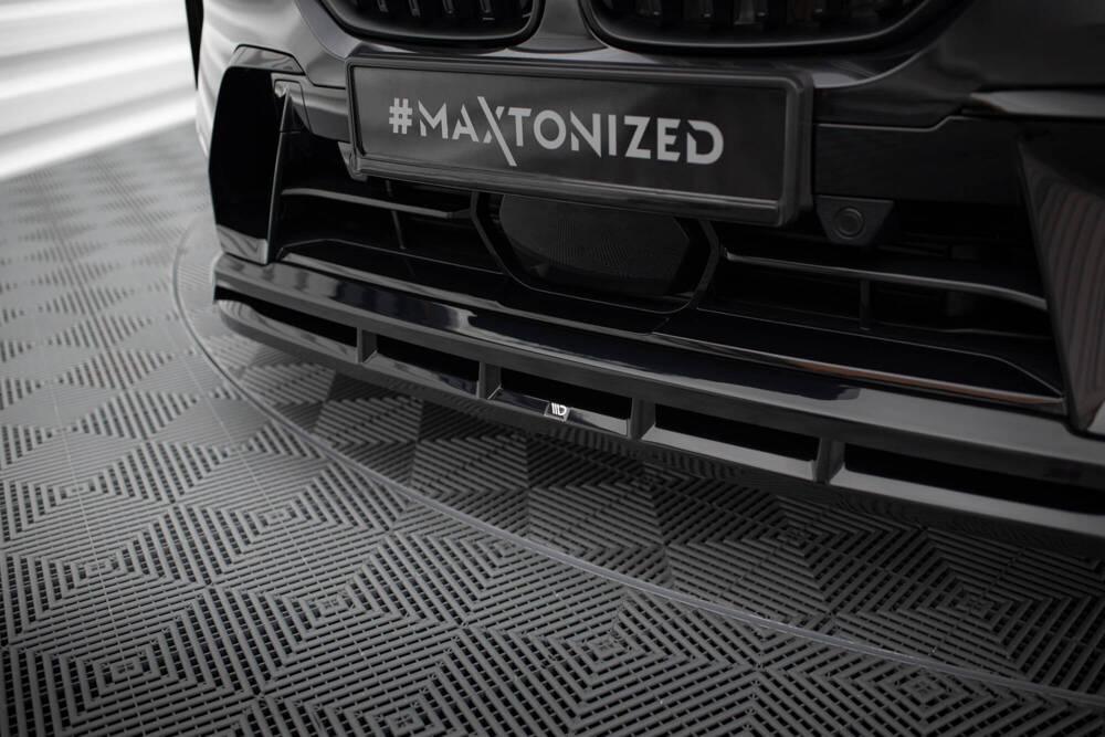 Front Lippe / Front Splitter / Frontansatz für BMW X7 G07 M-Paket Facelift von Maxton Design