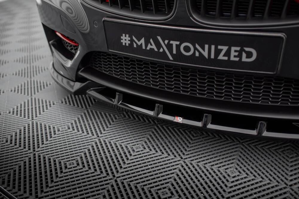 Front Lippe / Front Splitter / Frontansatz für BMW Z4 E89 M-Paket Facelift von Maxton Design