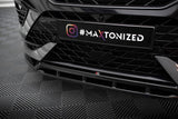 Front Lippe / Front Splitter / Frontansatz für Cupra Ateca KH7 Facelift von Maxton Design