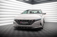 Front Lippe / Front Splitter / Frontansatz für Hyundai Elantra CN7 von Maxton Design