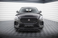 Front Lippe / Front Splitter / Frontansatz für Jaguar E-Pace R-Dynamic D180 (MK1) von Maxton Design