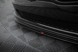 Front Lippe / Front Splitter / Frontansatz für Kia Optima MK3 von Maxton Design