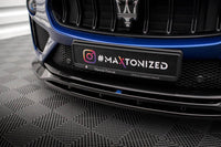 Front Lippe / Front Splitter / Frontansatz für Maserati Levante GTS MK1 von Maxton Design