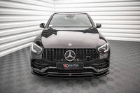 Front Splitter / Cup Schwert / Frontansatz für Mercedes GLC Coupe AMG-Line C253 Facelift von Maxton Design