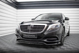 Front Lippe / Front Splitter / Frontansatz für Mercedes-Benz S-Klasse W222 von Maxton Design