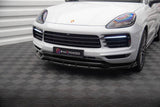 Front Lippe / Front Splitter / Frontansatz für Porsche Cayenne Coupe 9Y von Maxton Design
