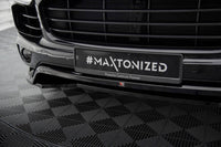 Front Lippe / Front Splitter / Frontansatz für Porsche Cayenne 958 (MK2) Facelift von Maxton Design