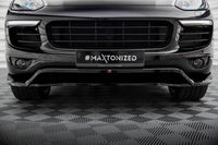 Front Lippe / Front Splitter / Frontansatz für Porsche Cayenne 958 (MK2) Facelift von Maxton Design