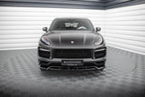 Front Lippe / Front Splitter / Frontansatz für Porsche Cayenne Sport Design 9Y MK3 von Maxton Design
