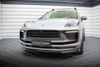 Front Lippe / Front Splitter / Frontansatz für Porsche Macan 95B Facelift 2 von Maxton Design
