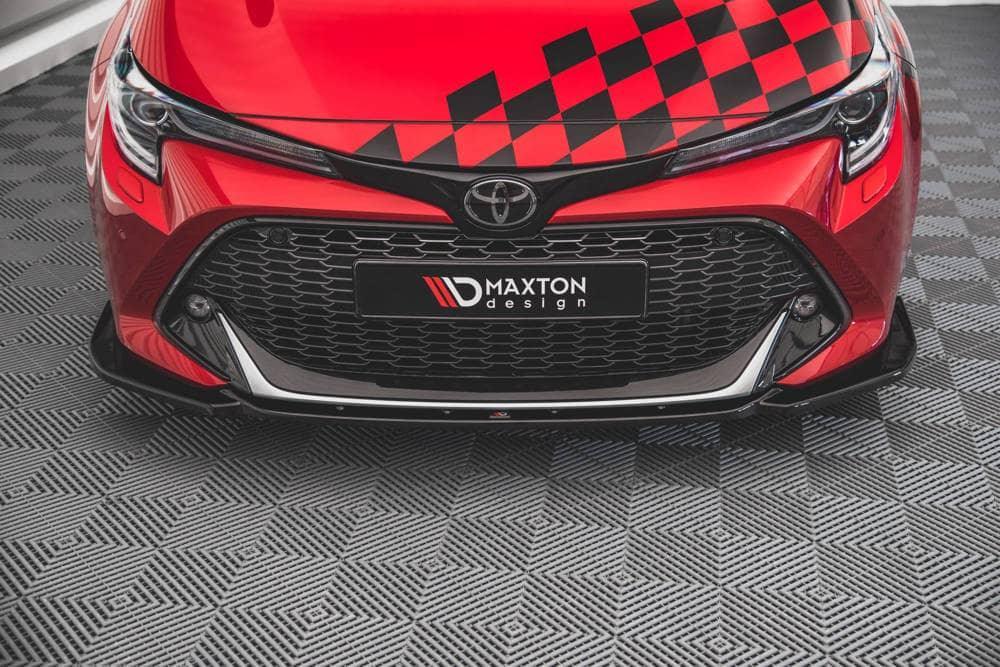 Front Splitter / Cup Schwert / Frontansatz für Toyota Corolla GR Sport von Maxton Design