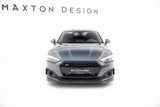Front Lippe / Front Splitter / Frontansatz V.3 für Audi TTS / TT S-Line 8J Facelift von Maxton Design