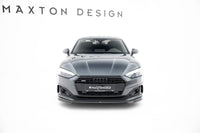 Front Lippe / Front Splitter / Frontansatz V.3 für Audi TTS / TT S-Line 8J Facelift von Maxton Design