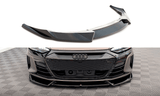 Front Lippe / Front Splitter / Frontansatz V.1 für Audi E-Tron GT / GT RS von Maxton Design
