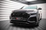 Front Splitter / Cup Schwert / Frontansatz V.1 für Audi RSQ8 4M von Maxton Design