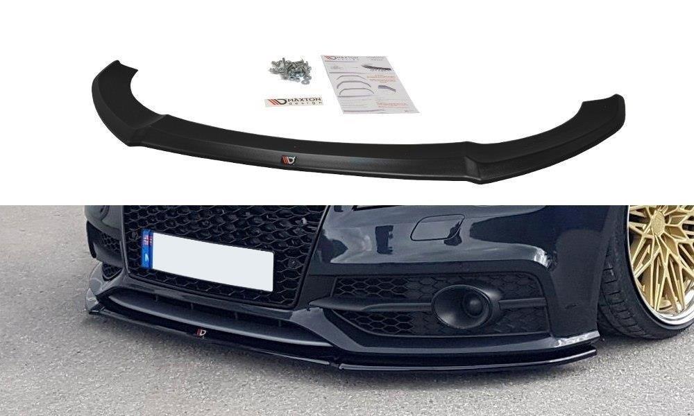 Front Lippe / Front Splitter / Frontansatz V.1 für Audi S7 / A7 S-Line C7  von Maxton Design