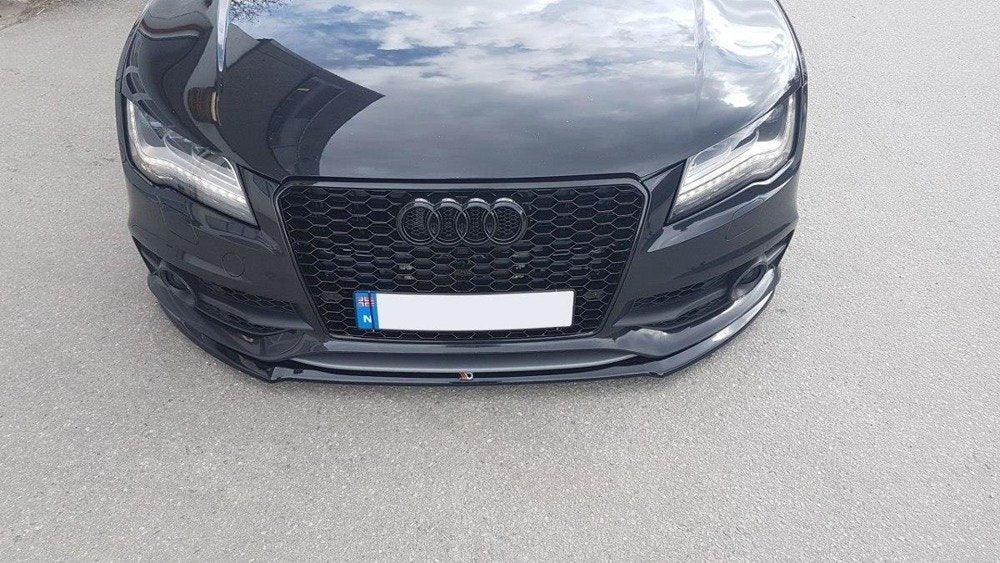 Front Lippe / Front Splitter / Frontansatz V.1 für Audi S7 / A7 S-Line C7  von Maxton Design